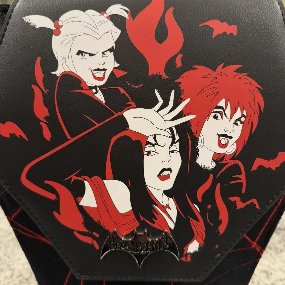 SCOOBY DOO- 25th Anniversary- The Hex Girls- Coffin Mini Backpack EXCLUSIVE NWOT